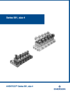 AVENTICS 581-SIZE 4 USER GUIDE 581 SERIES SIZE 4: VALVES AND VALVE SYSTEMS